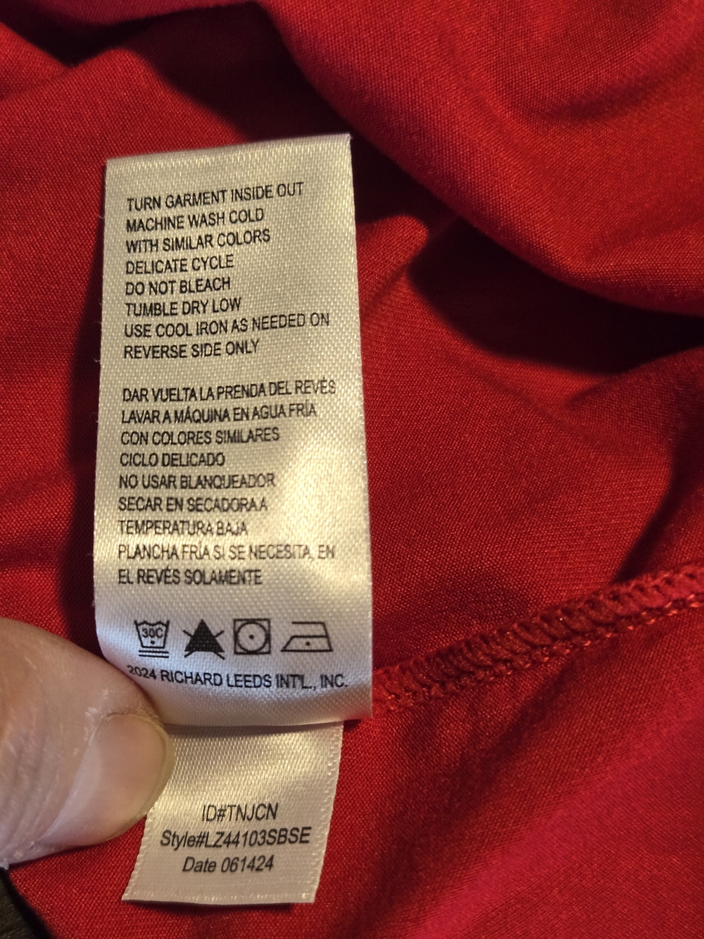 The Grinch Dr. Seuss 'Go Grinch Or Go Home' Red Pajama Top XL 16-18 - Picture 7 of 8